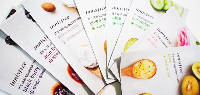 Review : Mask Sheet จาก Innisfree (Part 2)