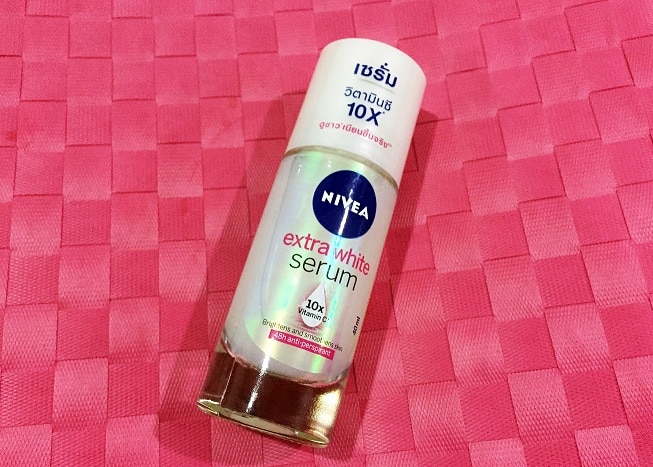 Review : โรลออนเซรั่ม NIVEA DEO EXTRA WHITE SERUM ROLL ON
